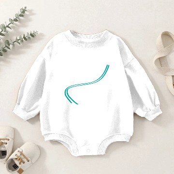 Discover Skiing Ski super fast Baby Romper Sweatshirts