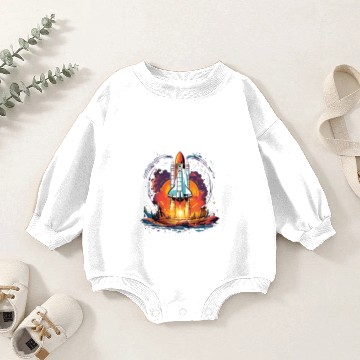 Discover Nasa Baby Romper Sweatshirts