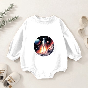 Discover Nasa Baby Romper Sweatshirts
