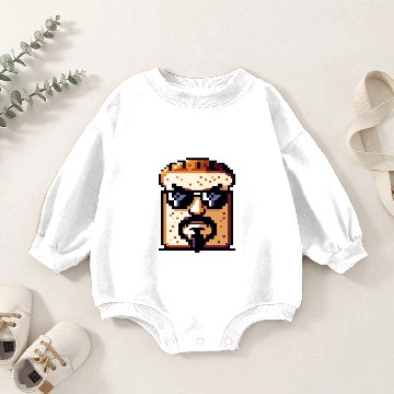 Discover Breaking Bread: Baker's Thug Life Baby Romper Sweatshirts