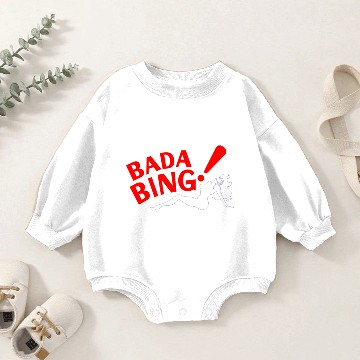 Discover Bada Bing Baby Romper Sweatshirts