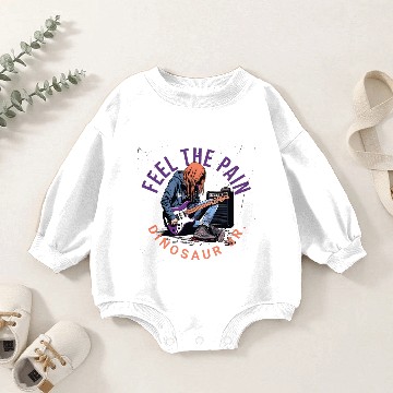 Discover Dinosaur Jr Indie Rock Baby Romper Sweatshirts