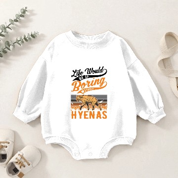 Discover Hyena Gift Aardwolf Baby Romper Sweatshirts