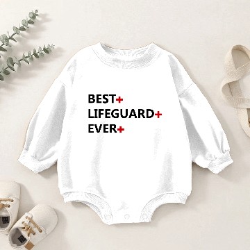 Discover lifeguard Baby Romper Sweatshirts