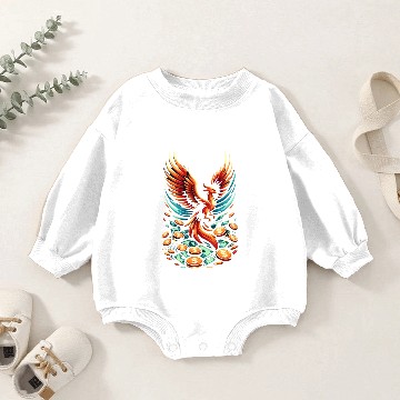 Discover Financial Rebirth Phoenix Baby Romper Sweatshirts