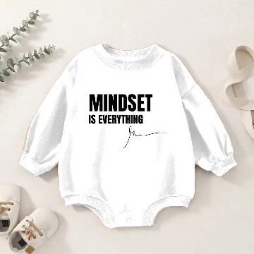 Discover Mindset is everthing Gary vee quote Baby Romper Sweatshirts