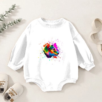 Discover Don't Poke The Bear Baby Romper Sweatshirts