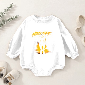 Discover Hiss Off Baby Romper Sweatshirts