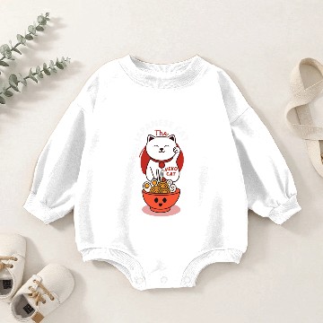 Discover Japanese Cat Baby Romper Sweatshirts