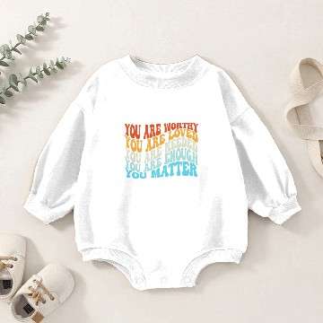 Discover Depression and Bipolar Awareness: Baby Romper Sweatshirts