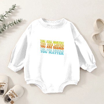 Discover Depression and Bipolar Awareness: Baby Romper Sweatshirts