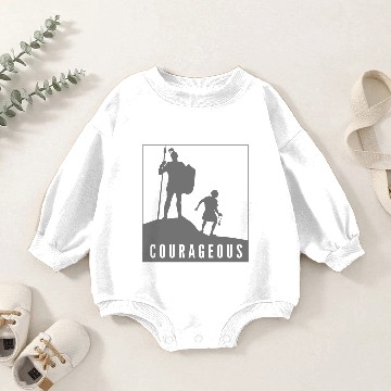 Discover Courageous Baby Romper Sweatshirts