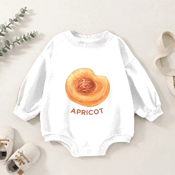 Discover Apricot Baby Romper Sweatshirts