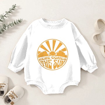 Discover Here Comes The Sun Baby Romper Sweatshirts