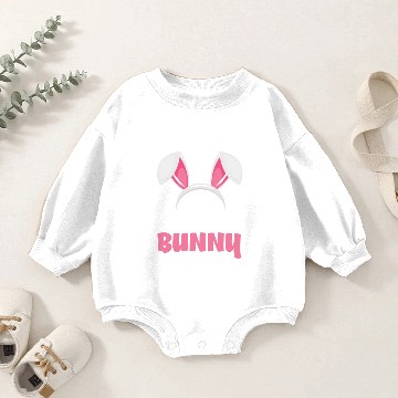 Discover Grandma Bunny Easter Bunny Ears Baby Romper Sweatshirts