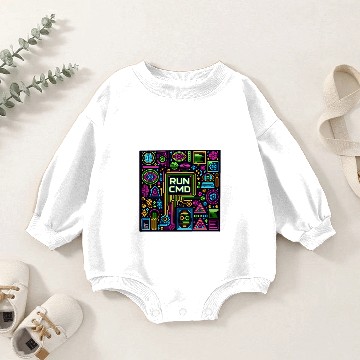 Discover Run Cmd 43 Baby Romper Sweatshirts