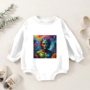 Discover ghostface horror Baby Romper Sweatshirts