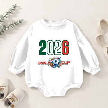 Discover world cup 2026 Baby Romper Sweatshirts