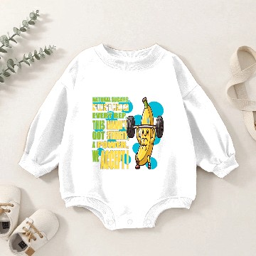 Discover Natural Sugars, Fueling Every Rep Baby Romper Sweatshirts