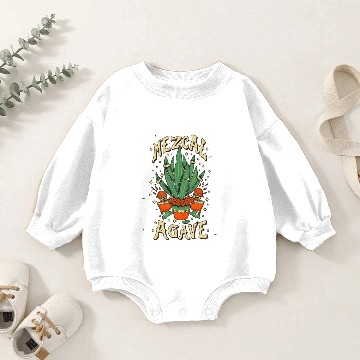 Discover Mezcal Agave Baby Romper Sweatshirts