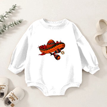 Discover Cinco de Drinko Baby Romper Sweatshirts