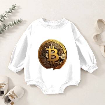 Discover bitcoin Baby Romper Sweatshirts