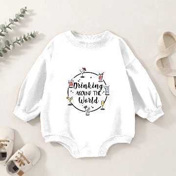 Discover drinking around the world for light Baby Romper Sweatshirts