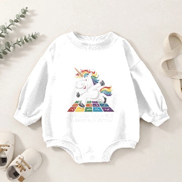 Discover "Unicorn Olympics: Rainbow Dash Edition!" Baby Romper Sweatshirts