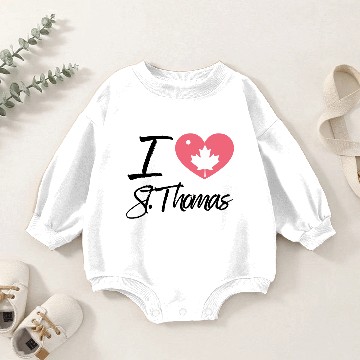 Discover I Love St Thomas Essential Baby Romper Sweatshirts