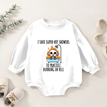 Discover Hot Bath Monkey Baby Romper Sweatshirts