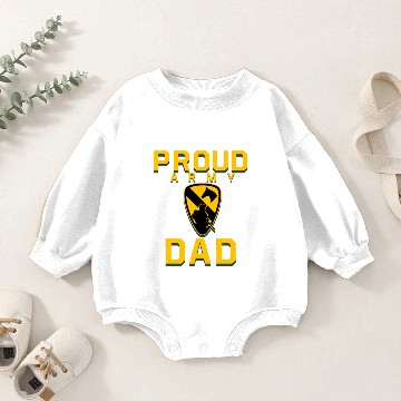 Discover PROUD ARMY DAD Baby Romper Sweatshirts