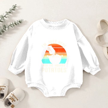 Discover Mashed Potatoes Thanksgiving Baby Romper Sweatshirts