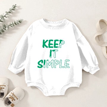 Discover keep it simple Baby Romper Sweatshirts