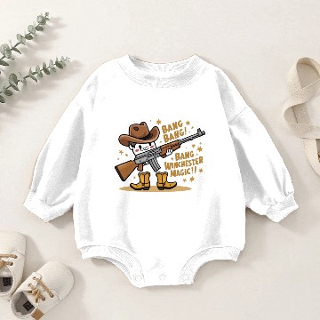 Discover Bang Bang Winchester Magic Baby Romper Sweatshirts