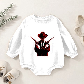 Discover Wiseguys Hitman Baby Romper Sweatshirts