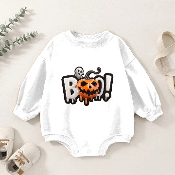 Discover Halloween Pumpkin Time Baby Romper Sweatshirts