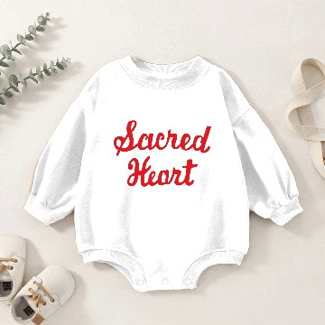 Discover Sacred Heart Baby Romper Sweatshirts