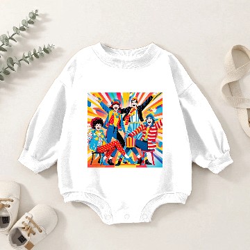 Discover Fantasy Comics Baby Romper Sweatshirts