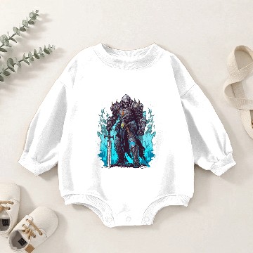 Discover Death Knight Active Baby Romper Sweatshirts