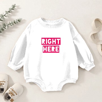Discover RIGHT HERE RIGHT NOW Baby Romper Sweatshirts