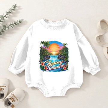 Discover Chasing Summer Baby Romper Sweatshirts