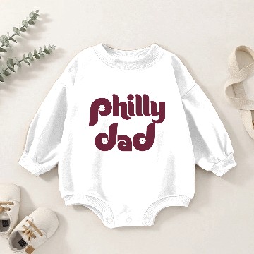 Discover Philly Dad Baby Romper Sweatshirts