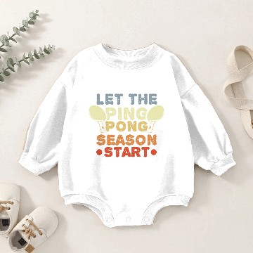 Discover Ping Pong Player Baby Romper Sweatshirts