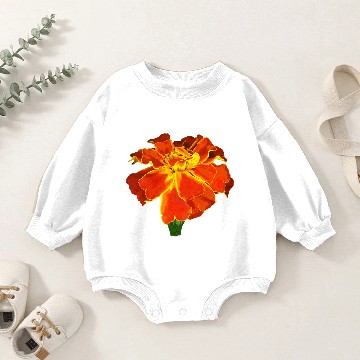 Discover One French Marigold Baby Romper Sweatshirts
