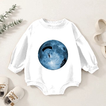 Discover ET Parachutist Baby Romper Sweatshirts