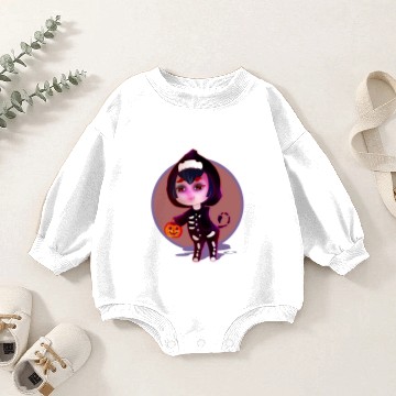 Discover halloween chibi Baby Romper Sweatshirts