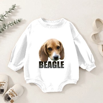 Discover Beagle Baby Romper Sweatshirts