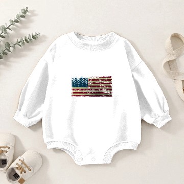 Discover Space Force Baby Romper Sweatshirts USA Armed Forces Distressed
