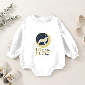 Discover Cavalier King Charles Spaniel Baby Romper Sweatshirts
