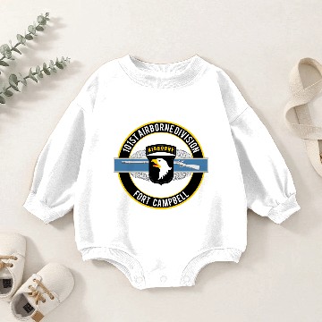 Discover 101st Airborne patch with CIB Baby Romper Sweatshirts